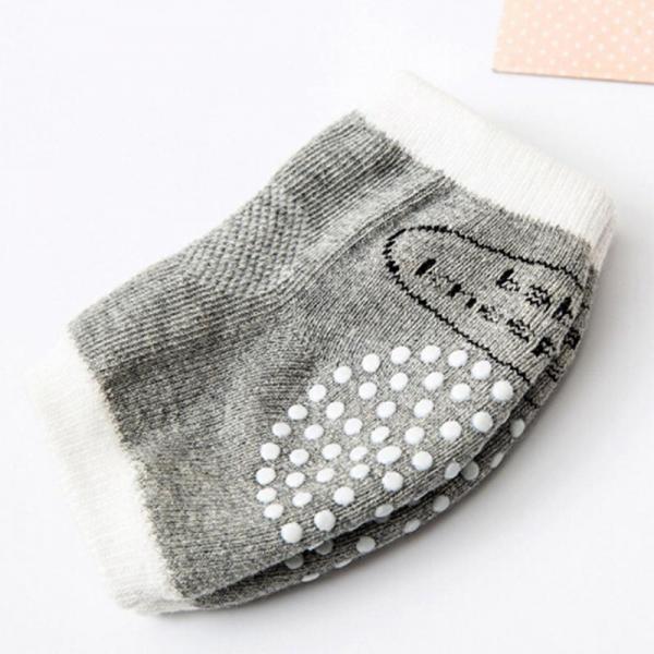 KIDS SOCKS Наколенники для малышей, хлопок, цвет в ассорти с белой оборкой (МС_наколенники)