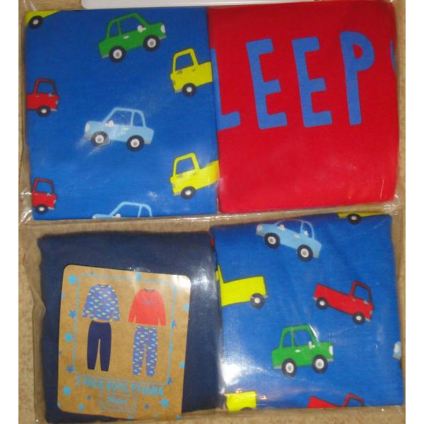 Піжами Primark Англія Машинки розміри 5-6 років 2шт