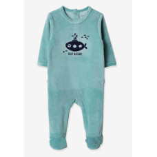 Vertbaudet (Франція) Велюровий чоловічок Підводний човен (3міс/60см, 18міс/81см, 24міс/86см) 1шт