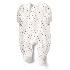 Vertbaudet (Франція) Велюровий чоловічок Сердечки (6міс/67см) 1шт