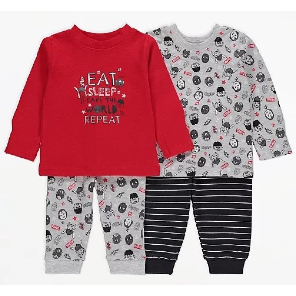 George (Англия) Пижамы Marvel размер 2-3 года (2шт)