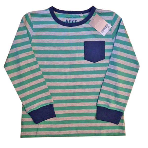 Next (Англія) Реглан Смугастий з кишенею 5-6 років 1шт