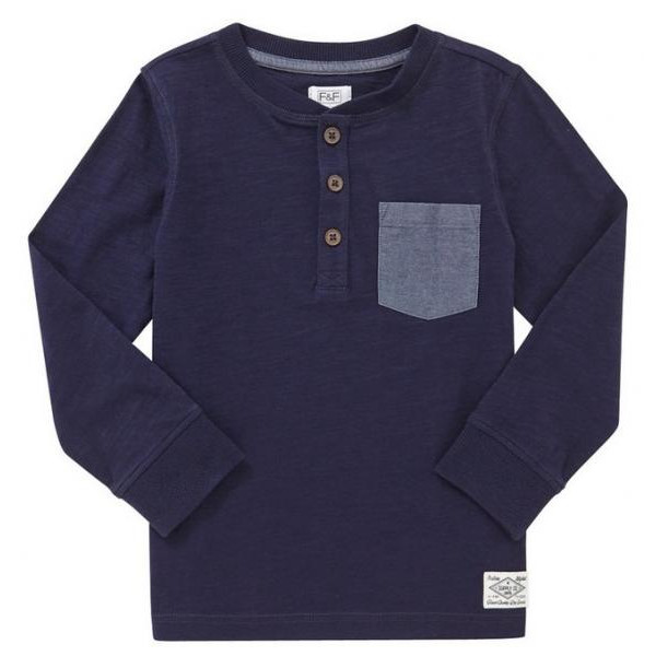 F F (Англія) Реглан синій з кишенею 5-6 років