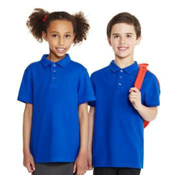 George (Англия) Футболки-поло синие унисекс от 4х до 10ти лет (1шт)