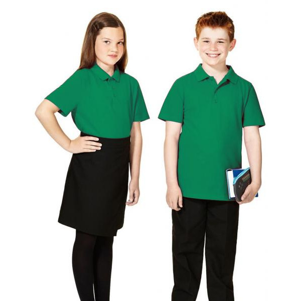 George (Англія) Футболки-поло зелені унісекс від 10ти до 15ти років (1шт)