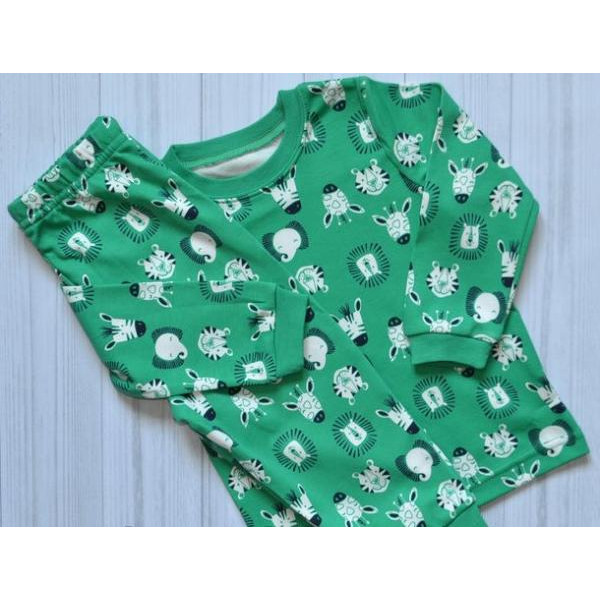 George (Англия) Пижама Сафари размер 1,5-2 года 1шт. Цвет в ассорт.