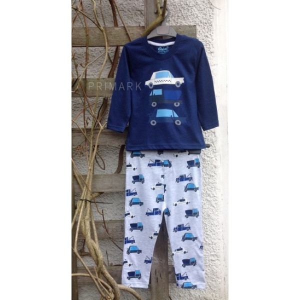 Піжами Primark Англія Автомобілі розміри 3-4, 4-5, 6-7 років 2шт