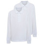 George (Англия) Реглан-поло в школу белый унисекс размеры 10-11, 11-12, 12-13 лет (1шт.)