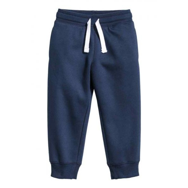 H M (Швеція) Штани з начосом Темно-сині розмір 3-4 роки