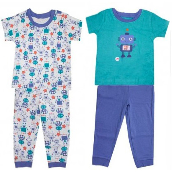 Nut Meg (Англія) Піжами Роботи (3-6, 6-9, 18-24 міс.) 2шт. в уп