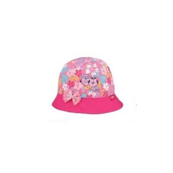 Панамка (для дівчинки) сови у квітах Туреччина (Y8020-2)