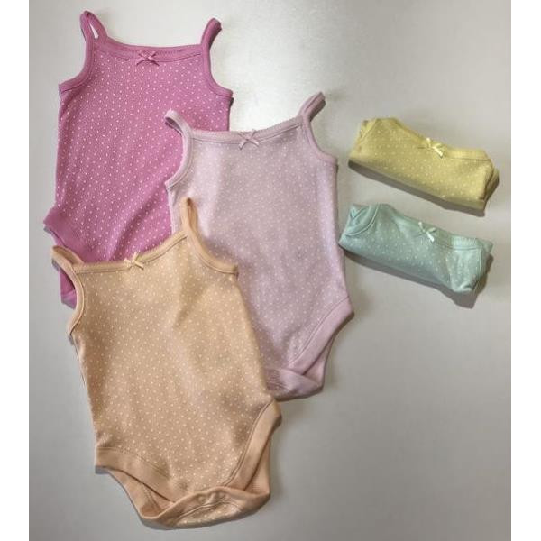 George (Англия) Боди-майки для девочки (6-9 мес) 5шт