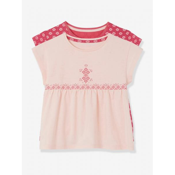 Vertbaudet (Франція) Комплект 2 топа розміри 6 років / зріст 114см і 8 років / зріст 126см см