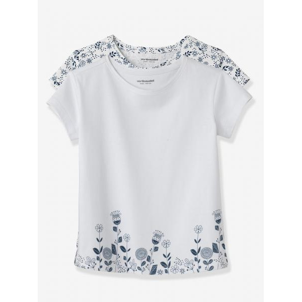 Vertbaudet (Франція) Комплект футболок для дівчинки розмір 4 роки / зріст 102см