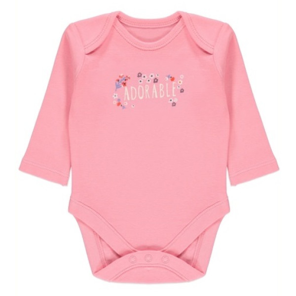 George (Англия) Боди с длинным рукавом Самая любимая (3-6, 6-9 мес) 1шт