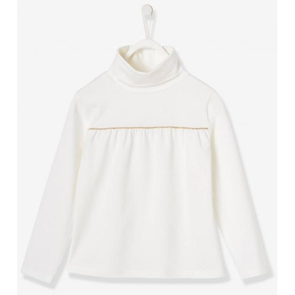 Vertbaudet (Франція) Гольф Молочний із золотим обідком розмір 10 років (1шт)