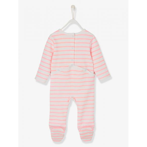 Vertbaudet (Франція) Утеплений чоловічок з начосом Серденько (1 міс/54см, 9 міс/71см, 2рок/86см, 3роки/94см) 1шт