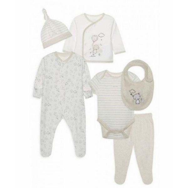 Primark (Англия) Комплект из 6ти единиц унисекс размер Newborn.