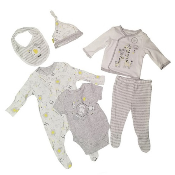 Primark (Англия) Комплект из 6ти единиц унисекс размер Newborn.