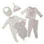 Primark (Англия) Комплект из 6ти единиц унисекс размер Newborn.