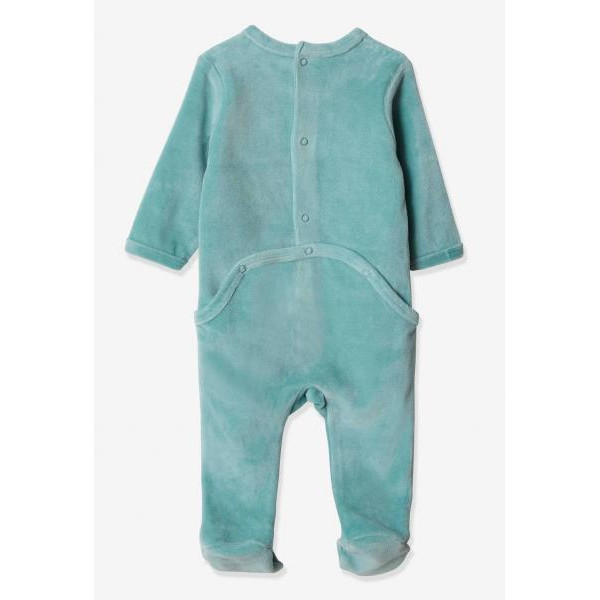 Vertbaudet (Франція) Велюрові чоловічки для хлопчика (3міс/60см, 18міс/81см, 24міс/86см) 3шт