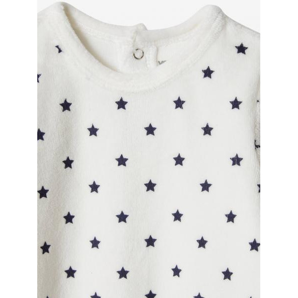 Vertbaudet (Франція) Велюрові чоловічки для хлопчика (3міс/60см, 18міс/81см, 24міс/86см) 3шт