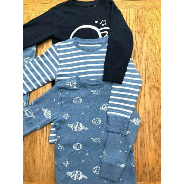 Next (Англія) Піжами Космос (12-18 міс., 2-3 роки) 3шт