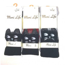 Moni Life колготи бавовна зі стразами дівчинка в асорт колір та розм. (MoniLife_2056)