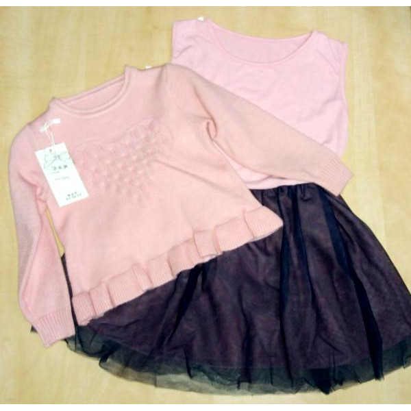 Комплект для дівчинки Сукня Двійка 886, 2 одиниці (3-4 роки)(88885526)