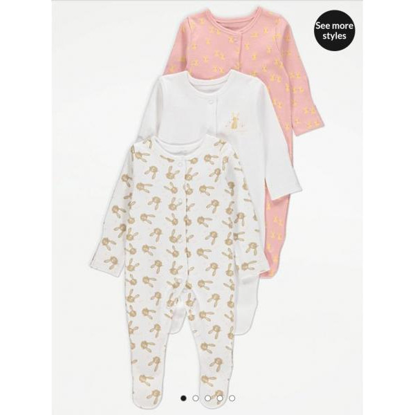 George (Англия) Человечки для недоношенного ребенка Зайчонок 3шт