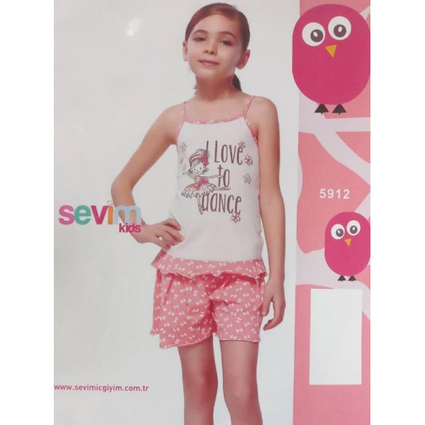 Sevim Піжама для дівчинки Ассорті (Пижама_ДевС) 5912