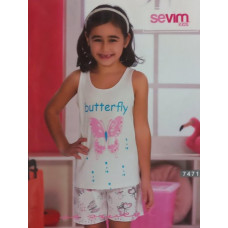 Sevim Піжама для дівчинки Ассорті (Пижама_ДевС) 7471