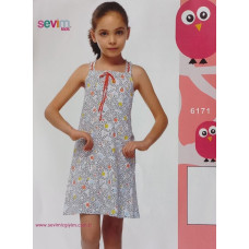 Sevim Нічна сорочка для дівчинки Ассорті (Пижама_ДевС) 6171