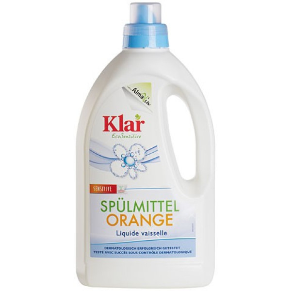 Klar Средство для мытья посуды Orange 1,5л 4019555100345