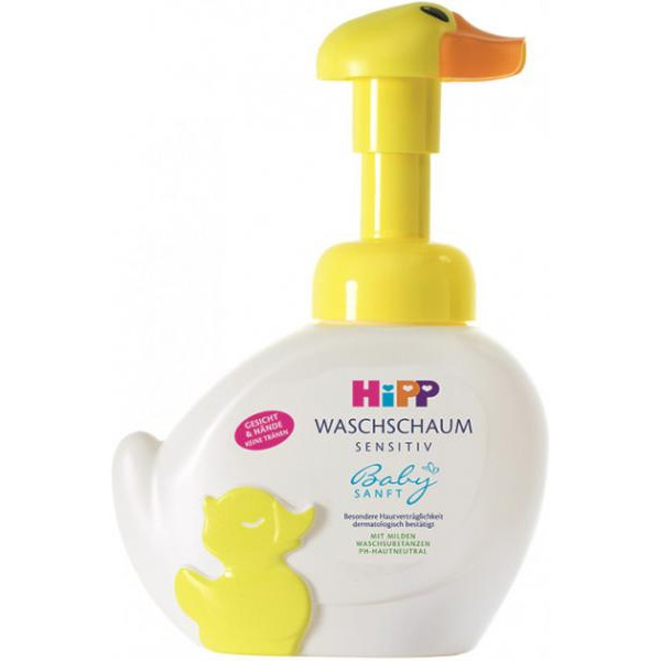 HiPP Babysanft Детская Пенка для умывания и мытья рук с дозатором 250мл (40623092 / 42241010)