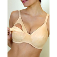 Coolababy Бюстгальтер для годування 90C (90/40) Тілесний (NB90CF)