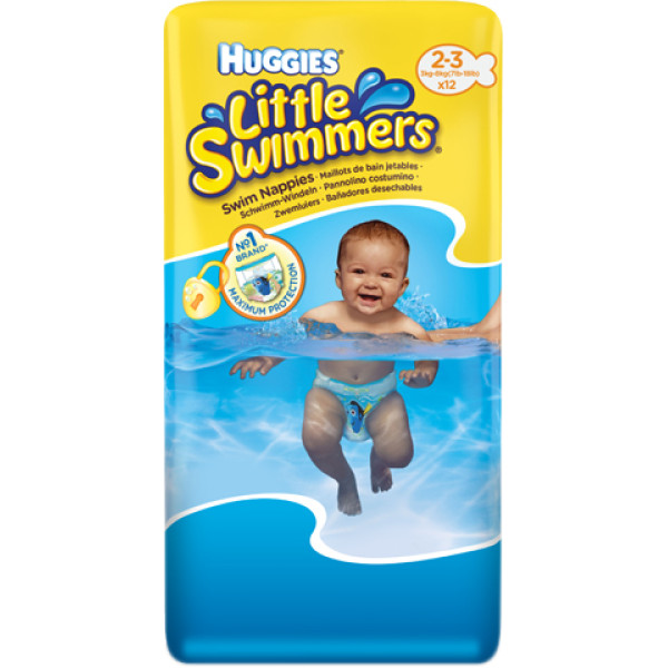 Huggies Підгузки для плавання Little Swimmers, 3-8 кг, 12 шт. 5029053537795