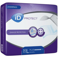 iD Expert Protect Plus Одноразові пелюшки гігієнічні поглинаючі 60x90 см 30 шт (5411416047926)