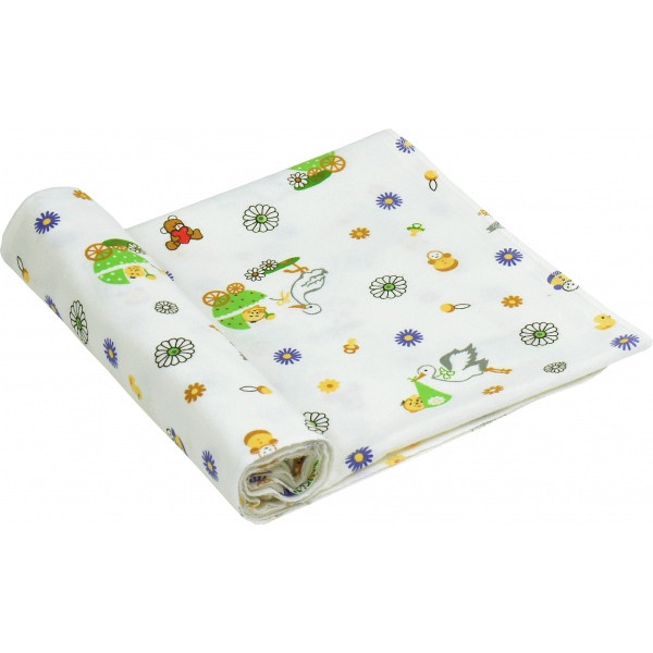 Руно Пелюшка дитяча, фланель, 80х90 см колір в асорт. (203.05)