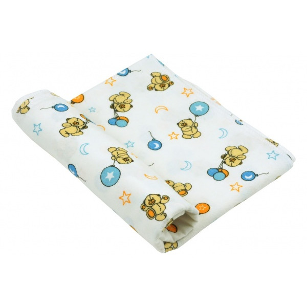 Руно Пелюшка дитяча, фланель, 80х90 см колір в асорт. (203.05)