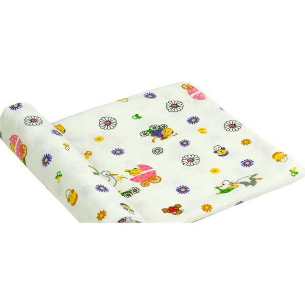 Руно Пелюшка дитяча, фланель, 80х90 см колір в асорт. (203.05)