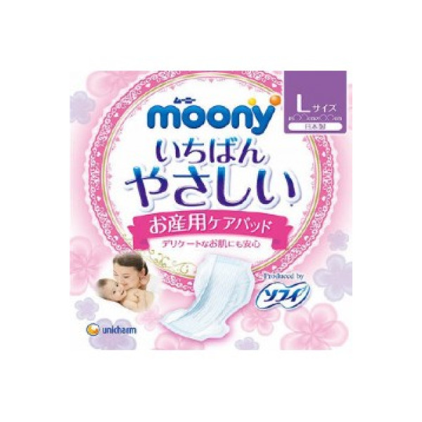 Unicharm Послеродовые прокладки Birth Care Pads (разм L), 5шт 4903111211401