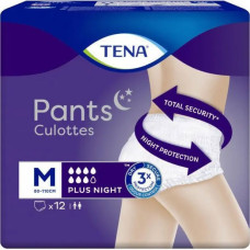 Tena Підгузки-трусики для дорослих Pants Plus Night нічні розмір Мedium 12 шт (7322540839913)