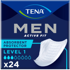 Tena Урологічні прокладки для чоловіків Men Active Fit Level 1 24 шт (7322541493053)