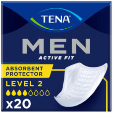 Tena Урологічні прокладки для чоловіків Men Active Fit Level 2, 20 шт (7322541493237)