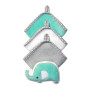 BabyOno комплект 3-х рукавичок для купання + велюр губка 143 (в асорт.)