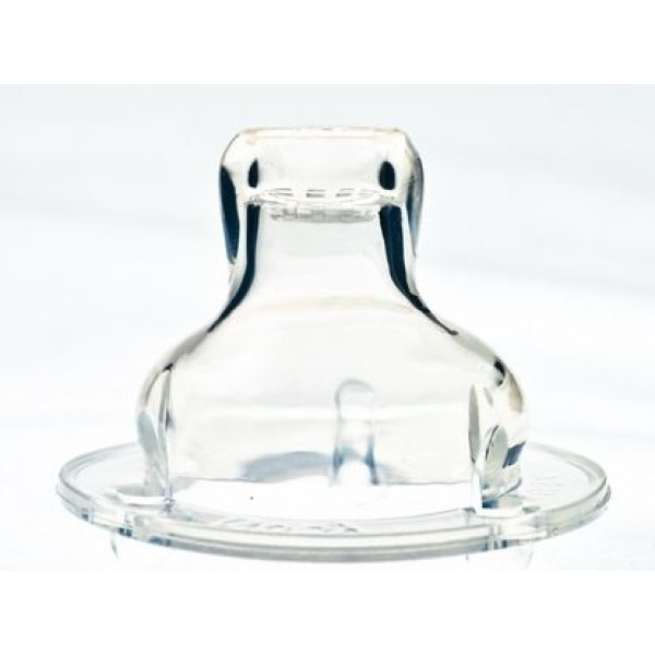 Nuby Силіконовий носик-непроливайка для пляшечок з широкою шийкою (2шт) (1538)