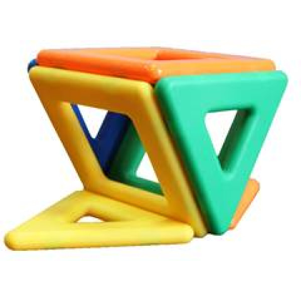 Магнікон 3D магнітний конструктор для найменших Магнікоша, 10 деталей. (МК-10)