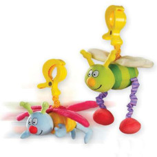 Taf Toys Іграшка-підвіска на прищіпці - ЖУЖУ (в асорт. тремтячі метелик і бджілка) 10555