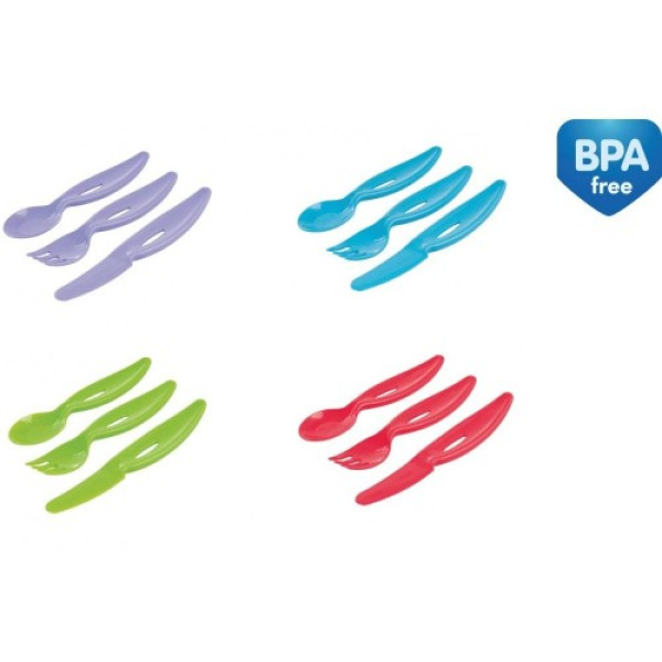 Canpol Дитячі столові прилади (виделка+ніж+ложка) - 31/418